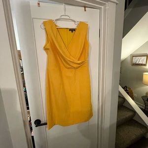 Ralph Lauren Marigold Sleeveless Dress Size 16